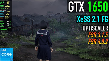 GTX 1650 - Silent Hill f - OptiScaler FSR 3.1.5 & 4.0.2 + XeSS 2.1 Frame Generation MOD