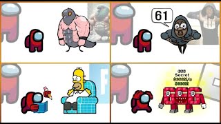 Mini Crewmate Kills Italian Brainrot Characters - Part 18 Among Us