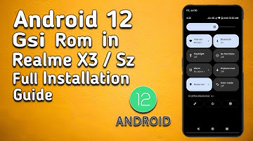 How to Flash Android 12 Gsi Rom in Realme X3 / Sz | Convert Realme X3 into Google Pixel 5 |Trickster