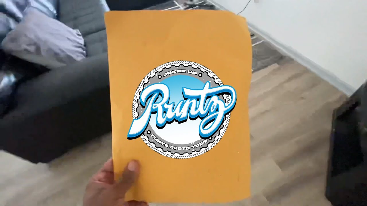 RUNTZ JUST SENT ME A PACKAGE 📦 🔥