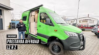 Sprinter L2 H2 prestavba | Elektrický doraz dverí | Tanjavans