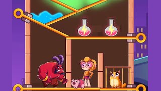 Save Her New Gameplay Puzzle Spy Save The Girl - Pull The Pin Game screenshot 3