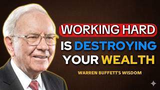 Famous Warren Buffett: Working Hard Is Destroying Your Wealth. Wealth