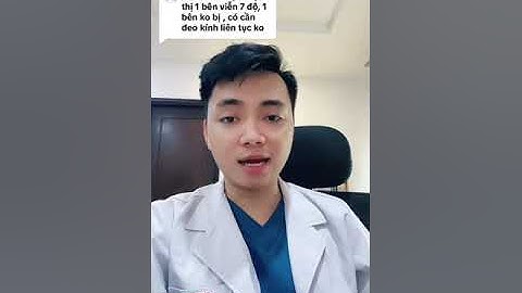 Nhược thị, bất đồng khúc xạ có cần đeo kính liên tục không? #Shorts