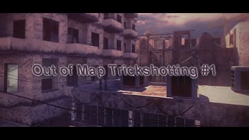 Out of Map Trickshotting Episode #1(MW2)