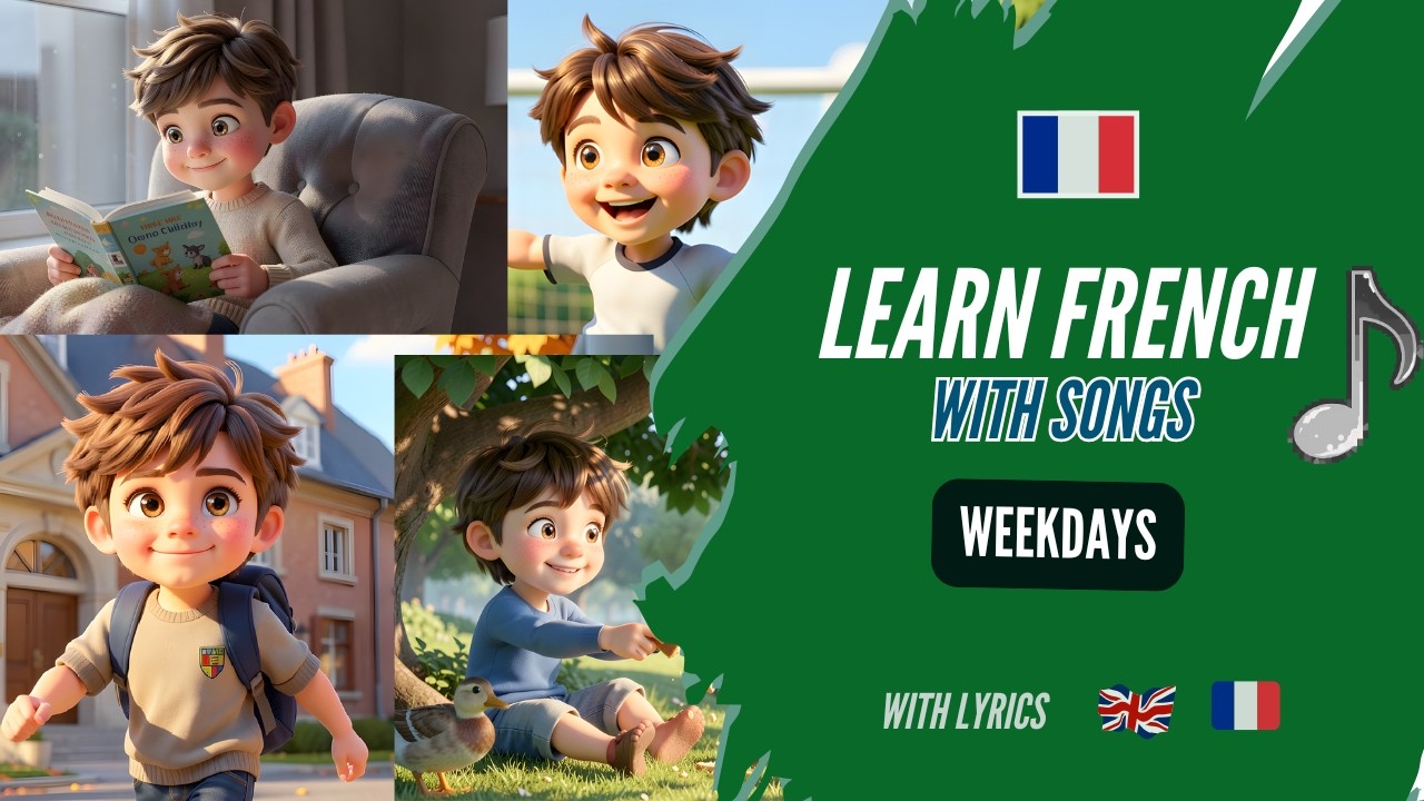 🎵 Learn French With Song – Days of the Week in French!