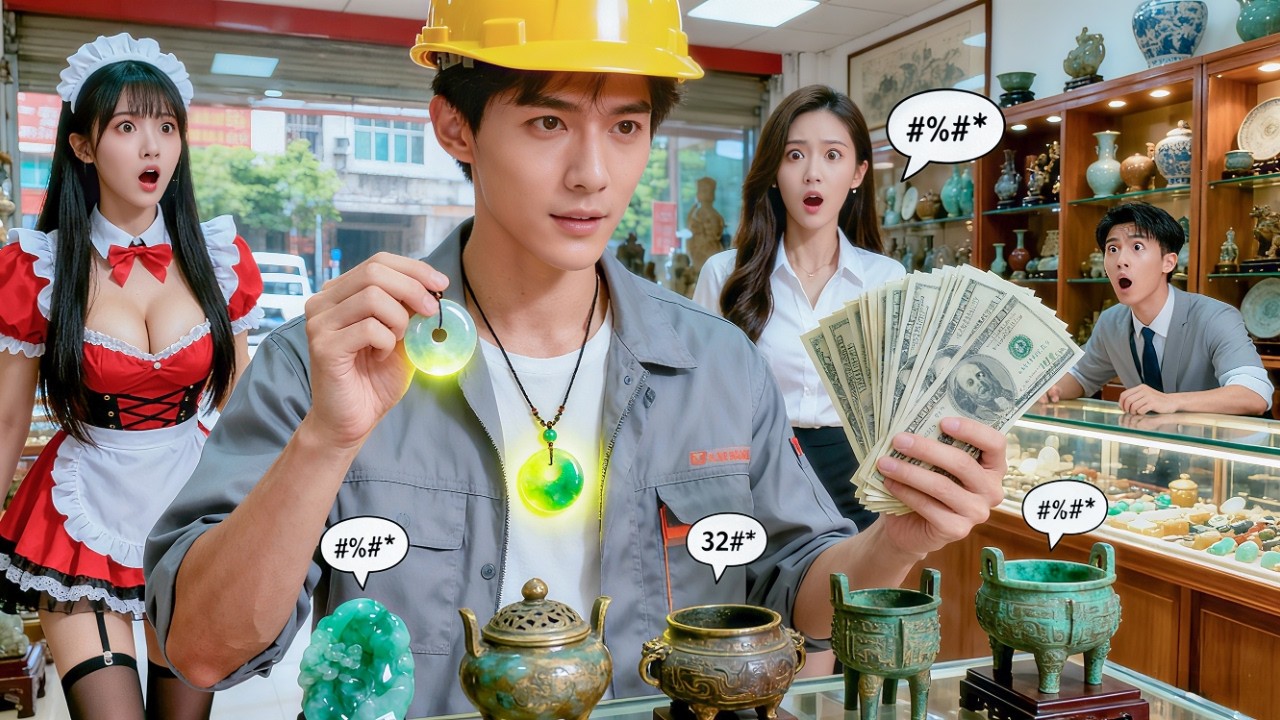 construction worker awakens a magical power, talks to artifacts and earns billions,stunning everyone