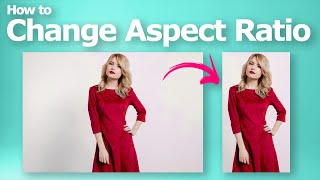 How to change aspect ratio in Photopea online