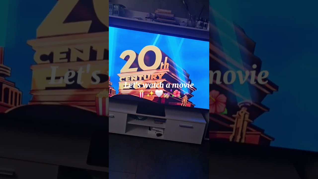 Let's watch a movie 🍿✨️🤍🌺 