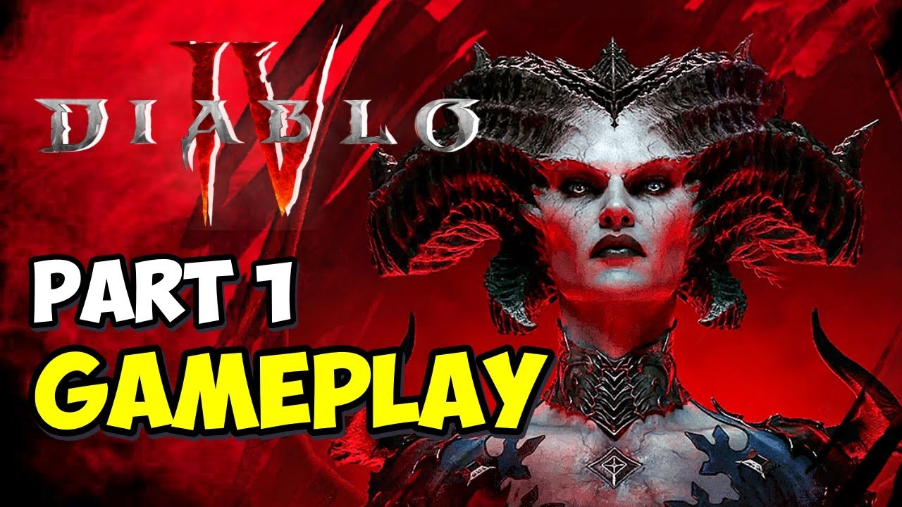DIABLO IV Necromancer Gameplay - Part 1 - YouTube