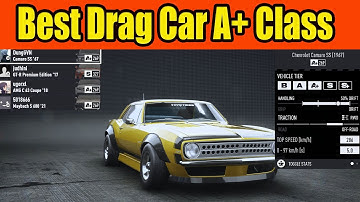 NFS Unbound Best Drag Car A+ Class - Chevrolet Camaro SS