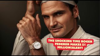 The Shocking Time Roger Federer Makes $1 Million!