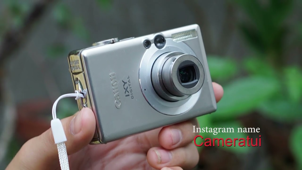 Canon Ixy Digital 70 - YouTube