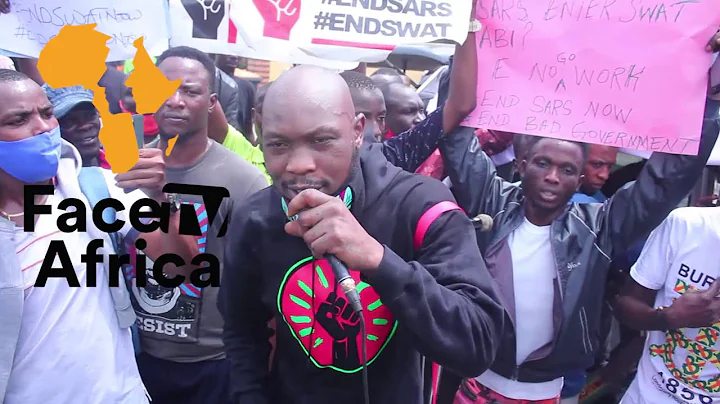 SEUN KUTI WELCOME BACK IN NIGERIA AS HE ANGRILY BLAST BUHARI GOVERNMENT AT ENDSARS PROTEST