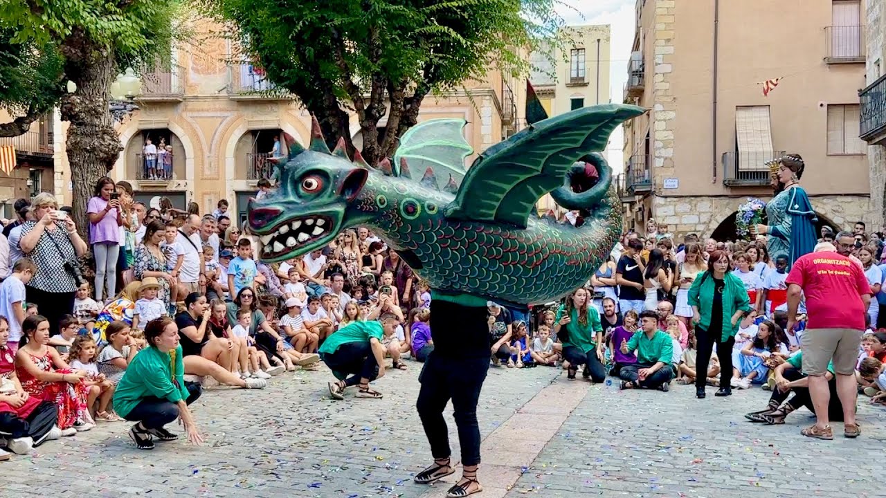 SEGUICI POPULAR Ball de Bastons,Torraires, Drac i Àliga (Festa Major Montblanc 2024) Episodi nº 3