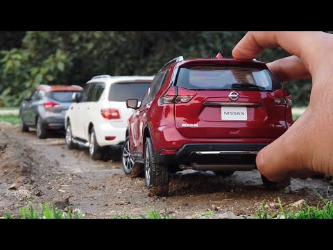 Mini Nissan SUVs Collection | Off-roading Diecast Model Cars | Nissan Off-roading