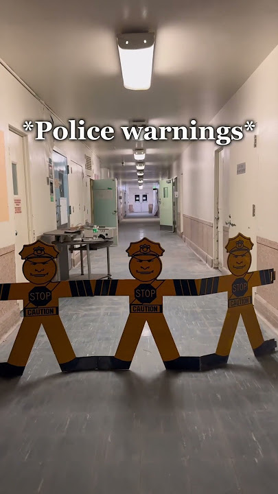 Let’s go explore an abandoned hospital!