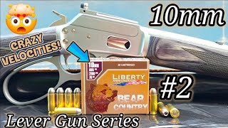 10mm Lever Gun Series: #2 Liberty BEAR COUNTRY 70gr HP | 16"bbl Accuracy/Gel