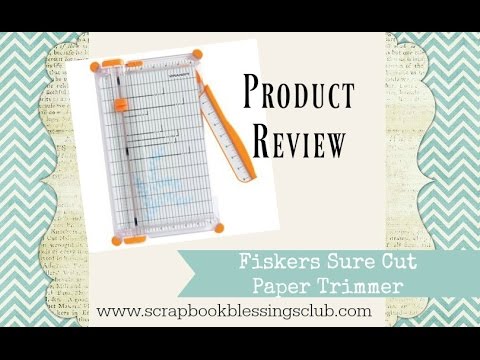 Fiskars Deluxe Scrapbooking Rotary Paper Trimmer VS Fiskars Procision Rotary  Bypass Trimmer 