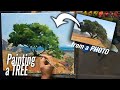 How to paint a Tree from a Photo | Impressionist technique