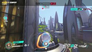 Numbani Point A rollout Hanzo is unlucky