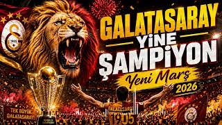 Galatasaray Yi̇ne Şampi̇yon Yeni Marş 2026 Hi̇s Müzik