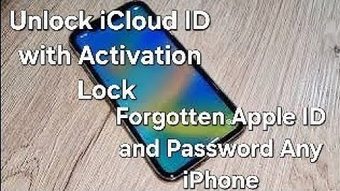 iCloud-ID ontgrendelen met activeringsslot Apple ID en wachtwoord vergeten Elke iPhone succes
