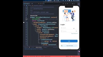 Flutter UI - Login Page UI