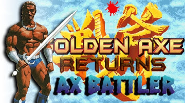 GOLDEN AXE RETURNS – Ax Battler longplay/playthrough – No Commentary