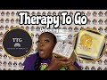 Therapy To Go | Natural &amp; Organic BLACK OWNED BUSINESS | Unboxing &amp; Review | GTV