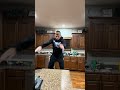 11/21/25- Drew jumping on the counter because he is beating records and jumps over 50”