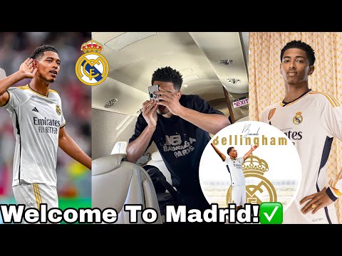 OFFICIAL Jude Bellingham Unveiled By Real Madrid Bellingham Announcement At Real Madrid City 