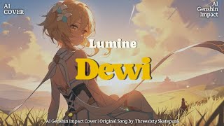 (AI Genshin Impact) Lumine / 蛍(hotaru) - Dewi | Threesixty Skatepunk | AI Genshin Impact Cover