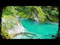 New zealand dreamworld blue pools and blue valley track  haast pass mt aspiring national park