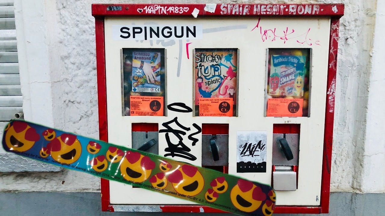 Buy Random Toy From A Toy Vending Machine #berlinbucketlist - YouTube