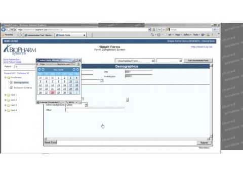 Overview of Simple Forms EDC (used with Oracle Clinical)