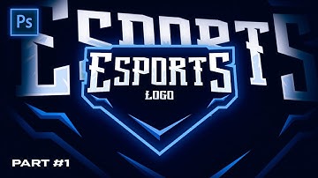 How To Make Gaming Esports Text Logo In Photoshop || Photoshop CC/CS6 Tutorial || Part 1