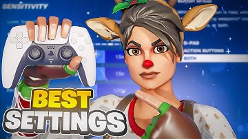 *NEW* Best Controller Settings + Sensitivity For Fortnite Chapter 6! (PS4/PS5/XBOX/PC)