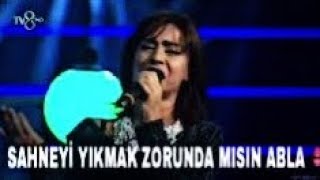 Yıldız Tilbe Sahneyi Yıkmak Zorundamı O Ses Türki̇ye