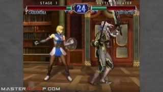 Soul Calibur II | HD Battle Theater | Cassandra Versus Cervantes | Nintendo GameCube (GCN) screenshot 3