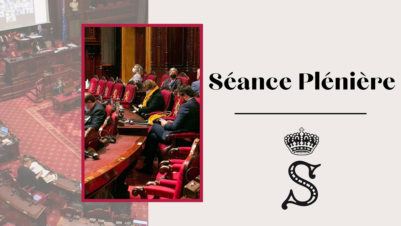 Séance plénière du Sénat de Belgique - 16/07/2021