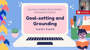 Day 1 Talk 4 - Multiple Career Development Pathways Toolkit (Act. 3 Goal-setting & Grounding)