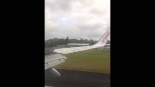 Air Vanuatu landing at Bauerfield