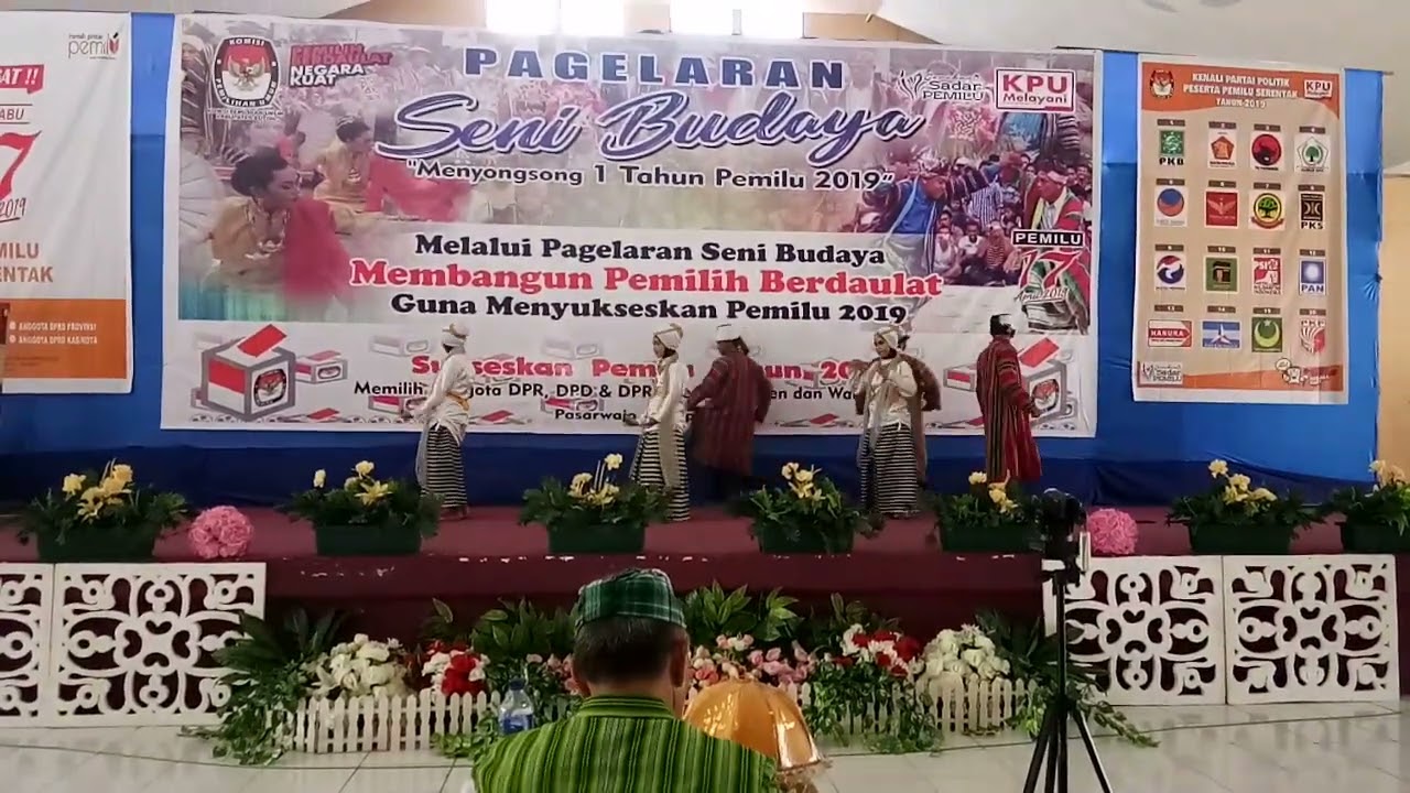 TARI LIMA (LINDA MANGARU). JUARA 1 PAGELARAN SENI BUDAYA TAHUN 2018, SE-KABUPATEN BUTON..