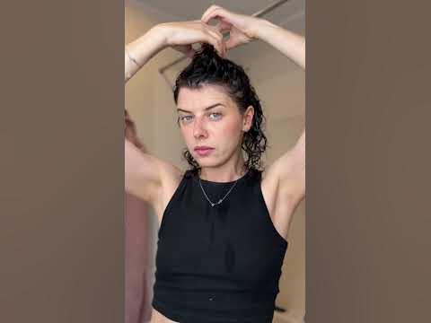 Кудрявый метод: объемная укладка от мытья до сушки волос #curlyhair # ...
