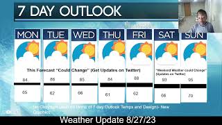 Weather Update with Alvin Kamau 8/27/2023