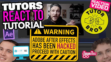 Tutors React to an Insane After Effects Tutorial (by Peter McKinnon)