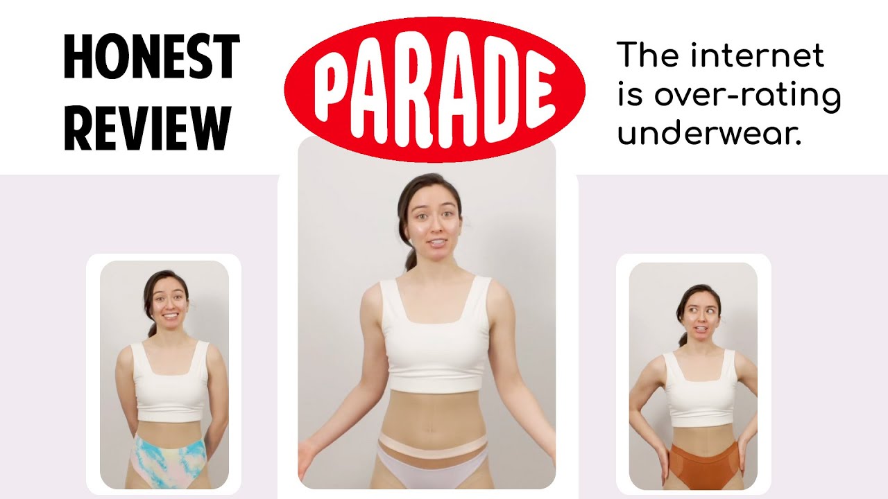 try-on parade underwear collection & honest review! 