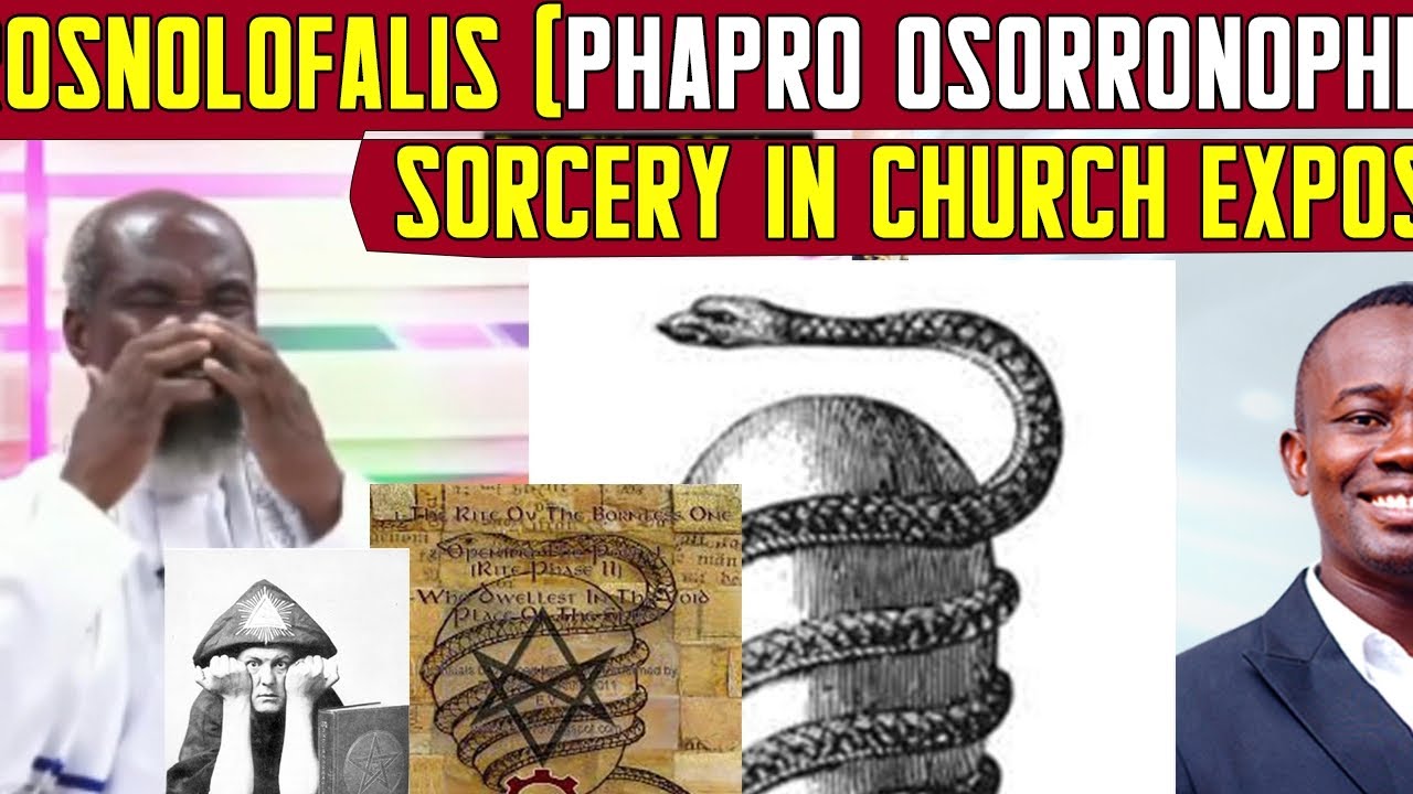 Exposing Stephen ADOM Kyei on Afrosnolofalis (paphro osorronophris) ritual  in Church - YouTube