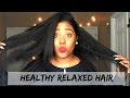 How to Grow Healthy Relaxed Hair